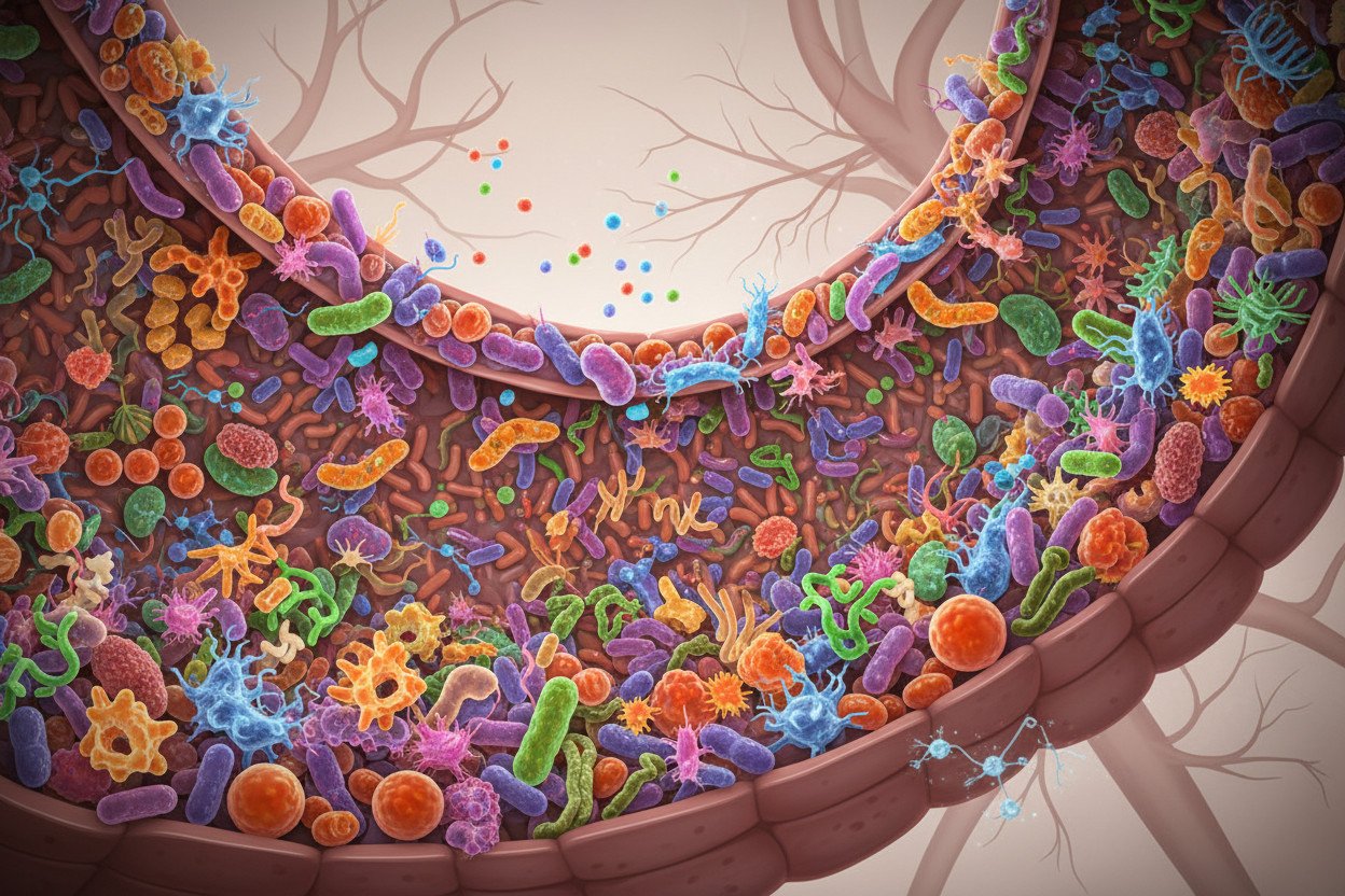Flora bakteryjna jelit — skład, funkcje i dlaczego liczy się różnorodność