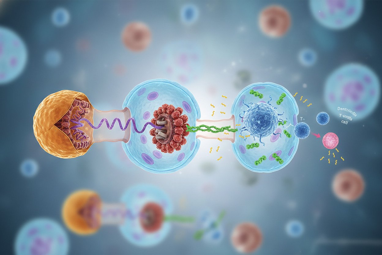 Jak technologia mRNA programuje odpowiedź immunologiczną