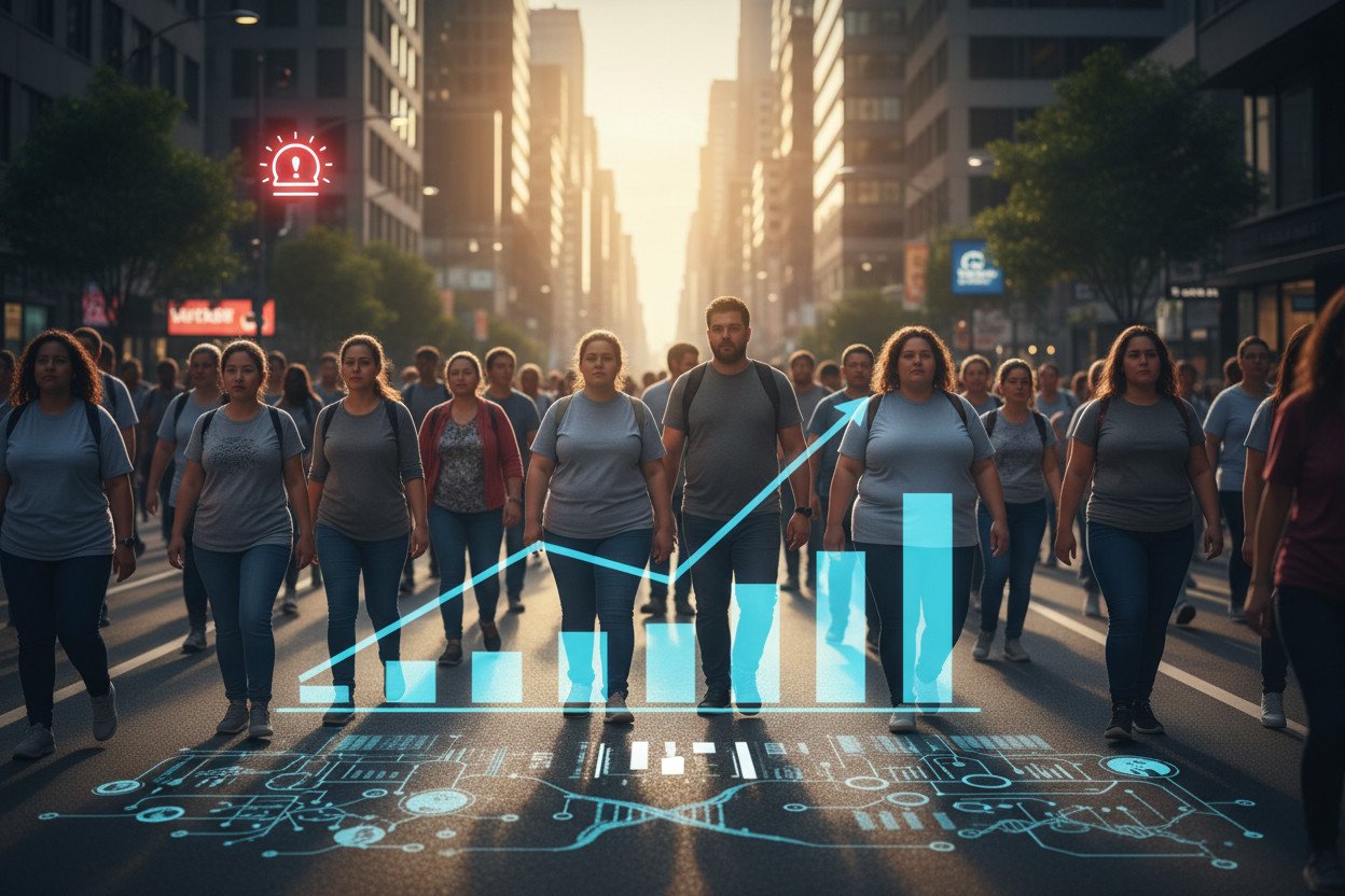 Otyłość jako epidemia XXI wieku — dane i mechanizmy