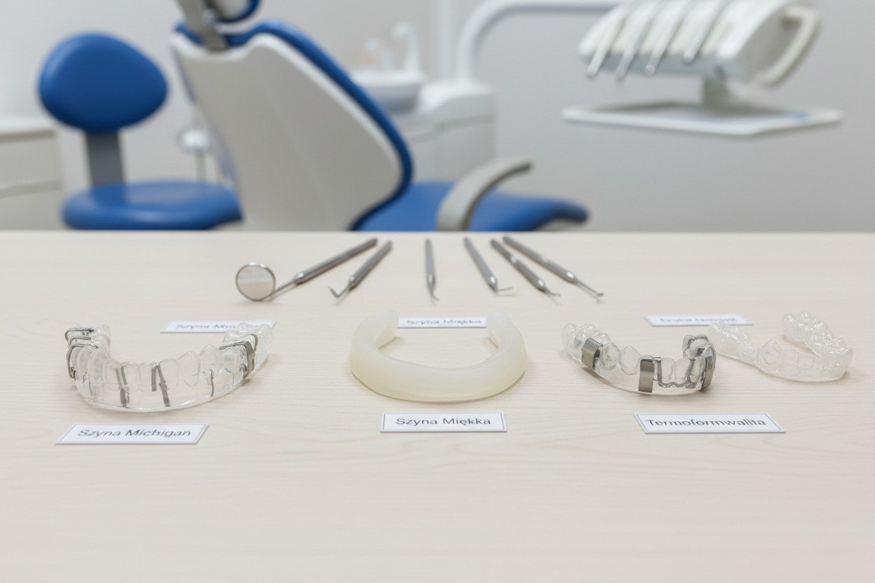 Rodzaje szyn — Michigan, szyna miękka i pozostałe warianty