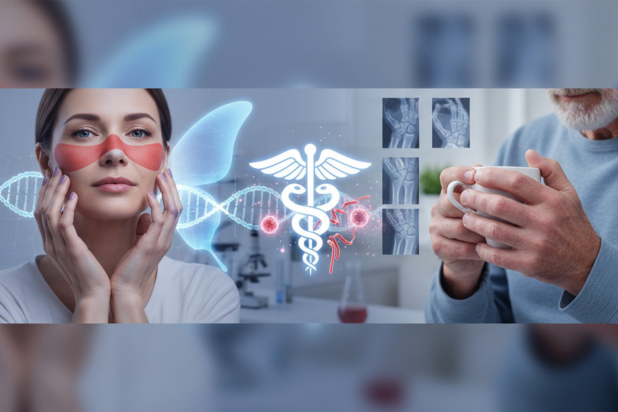 Toczeń rumieniowaty układowy i reumatoidalne zapalenie stawów